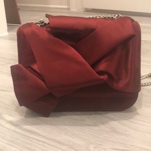Brand New! No. 21 Bow Shoulder Bag in Bordeaux